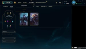 Conta LOL 119 Skins RammusRei RivenCampeonato2012 KayleJuíza - League of Legends