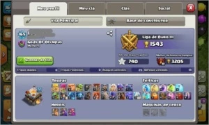 CLASH OF CLANS CV11 QUASE MAXIMIZADO