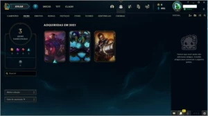 Conta League of legends torrando! LOL