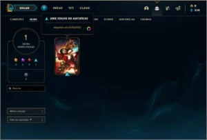 Conta ouro 4 sem email verificado com 1 skin e 22 champs - League of Legends LOL