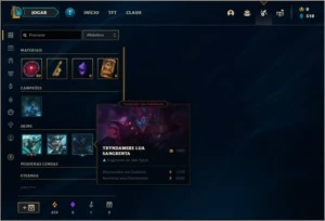 Conta ouro 4 sem email verificado com 1 skin e 22 champs - League of Legends LOL