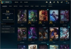 Conta Abandonada // Level 30 (Nunca pegou elo) - League of Legends LOL
