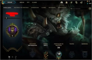 Conta Abandonada // Level 30 (Nunca pegou elo) - League of Legends LOL