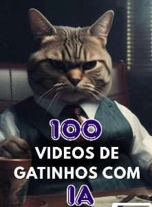 Pack de videos de historias de gatinhos feito por IA - Social Media