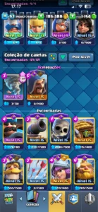 Conta Antiga Clsh Royale 9 Anos, Muitas Evoluções - Clash Royale