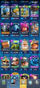Conta Antiga Clsh Royale 9 Anos, Muitas Evoluções - Clash Royale