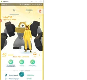 Conta Pokemon Go - Pokémon