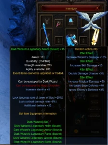 Soul Master Agility (ASM) Nível 730 - MU Online Alfheim