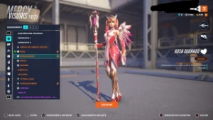 Conta overwartch com Pink Mercy