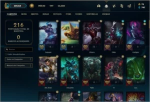Conta Prata 2 - League of Legends LOL