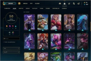 Conta Prata 2 - League of Legends LOL