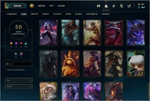 Conta Prata 2 - League of Legends LOL