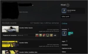 steam 16 anos de serviço com cdkey - Counter Strike CS