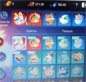 Personagem lv 70 mir4