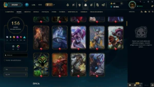 Conta Lol 156 Skins, Honra 4 - League of Legends