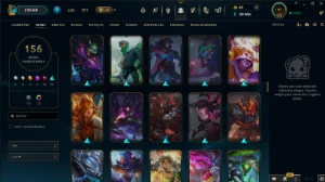 Conta Lol 156 Skins, Honra 4 - League of Legends