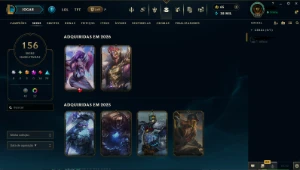 Conta Lol 156 Skins, Honra 4