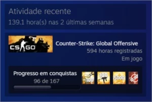 Conta CS:GO [ÁGUIA 2] - 7 anos de serviço - Counter Strike