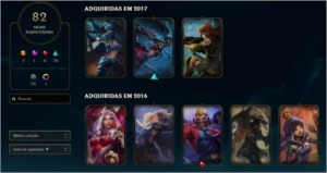 CONTA LEAGUE OF LEGENDS PLATINA 4 LOL
