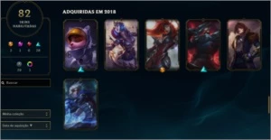 CONTA LEAGUE OF LEGENDS PLATINA 4 LOL
