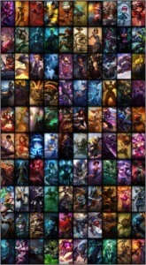Conta prata 3 com 100 skin e 140 icones - League of Legends LOL