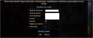 Conta prata 3 com 100 skin e 140 icones - League of Legends LOL