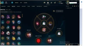 conta platina 1  prata 3 na flex   230 skins - League of Legends LOL