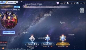 conta saint seiya awakening lvl 64 A1-Pegasus SSA