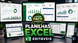25.500 Planilhas Excell Editavel, o Maior Pack do Mercado