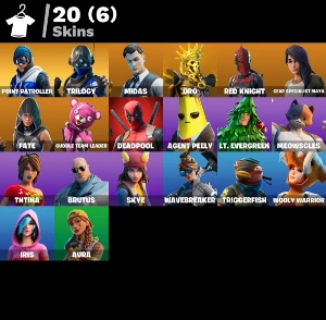 Conta Fortnite Passe S2 C2 e Skins Lendarias da Loja