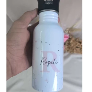 Kit Caneca e Garrafa Personalizadas - Artesanato e Personalizados