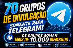 🌍70 Grupos De Divulgação Livres👥 🎖 Mais De 10K De Membros - Outros