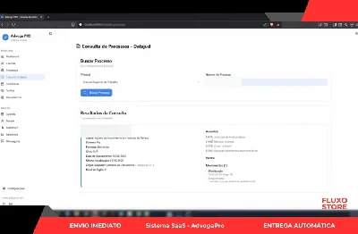 Advogapro: Sistema SaaS de Gestão Jurídica e Processual 2026 - Sites, Lojas e Sistemas Prontos Sites e Scripts