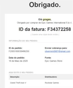 Conta GTA 5 PC Epic Games nível 156 com mais de 130 milhões. - Outros