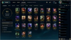 Conta Ouro 1 Solo/Duo - Prata 1 Flex e Ouro III TFT- Lv 35 - League of Legends LOL