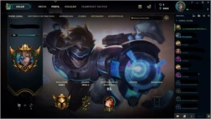 Conta Ouro 1 Solo/Duo - Prata 1 Flex e Ouro III TFT- Lv 35 - League of Legends LOL