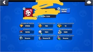 Conta Brawl stars Skins ARQUIVADAS