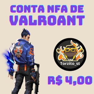 Conta NFA valorant!!! Preço de uva kkkk