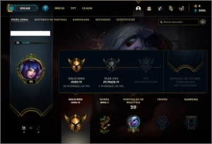 Conta ouro 4 smurf baratinha com 28 champs e 1 skin - League of Legends LOL