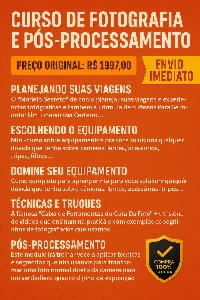 Curso de Fotografia e Pós-processamento
