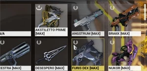 CONTA WARFRAME MR 20 - Outros