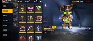 Vendo conta FF com 8 passes - Free Fire