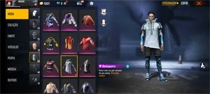 Vendo conta FF com 8 passes - Free Fire
