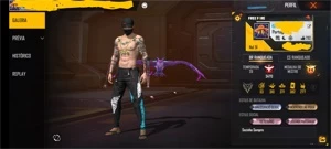 Vendo conta FF com 8 passes - Free Fire