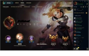 Conta League Of Legends Com Todos Campeões E 121 Skins. LOL