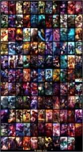 Conta League Of Legends Com Todos Campeões E 121 Skins. LOL