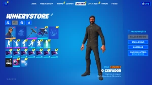 CONTA FORTNITE TRYHARD COM 102 SKINS