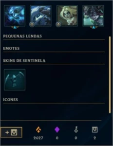 Conta Platina 4 - League of Legends LOL