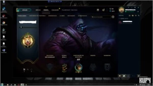 CONTA UNRANKED LVL 30. - League of Legends LOL