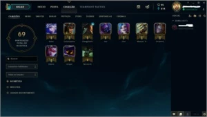CONTA UNRANKED LVL 30. - League of Legends LOL